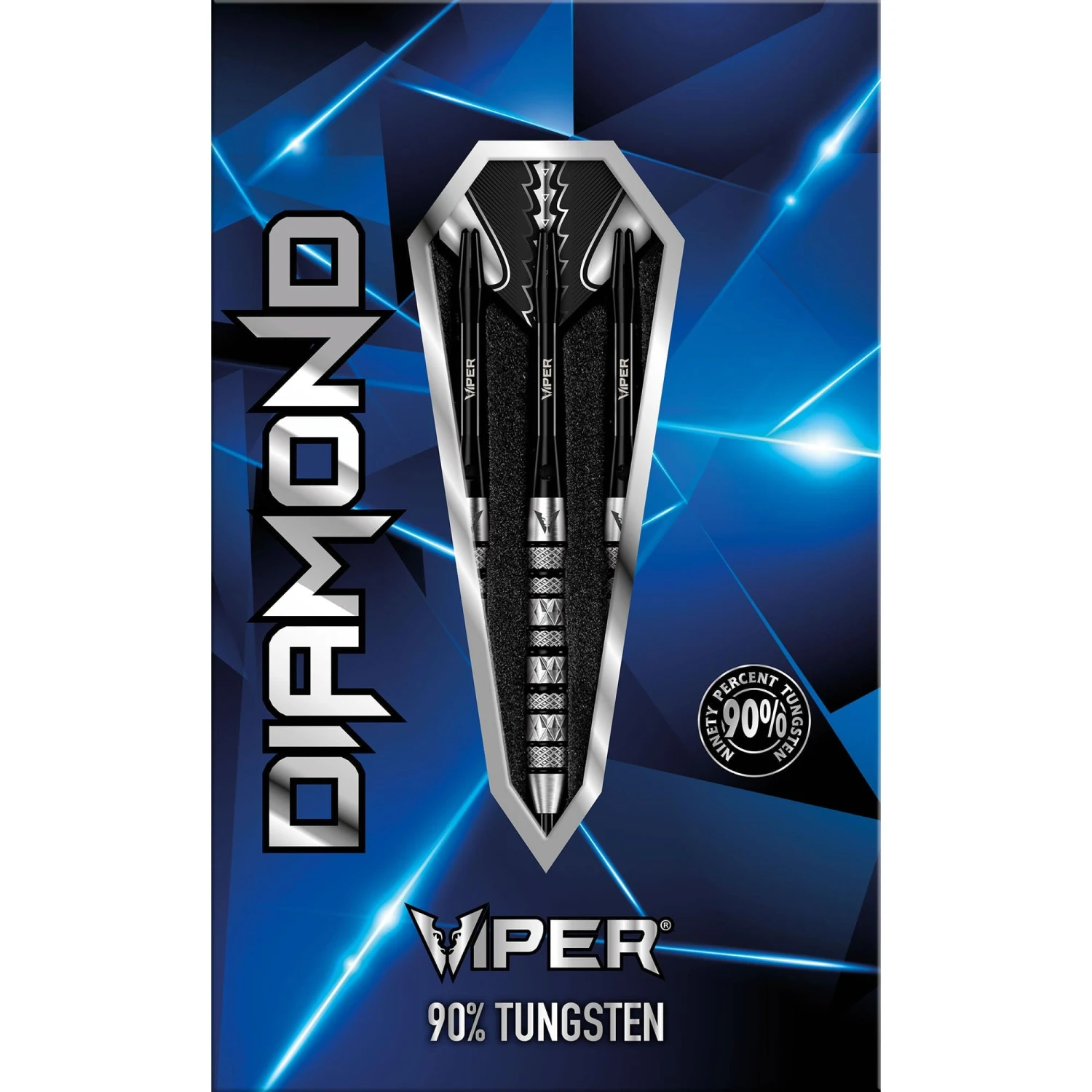 Viper Diamond Darts - Steel Tip - 95% - Knurled - S1 - Tri-Grip 5 Viper Diamond Darts - Steel Tip - 95% - Knurled - S1 - Tri-Grip - Image 5