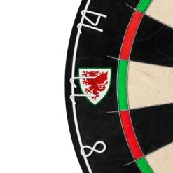 Wales Printed Dartboard & Printed Surround - Cymru -Dart Shop WalesListingBoard3