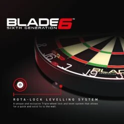 Winmau Blade 6 Dartboard - Professional - With Rota Lock System - Blade 6 -Dart Shop Winmau Blade 6 Std 3