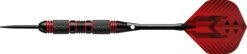Darts Corner - Thunder Series 1 - Steel Tip Brass - 2 Sets Darts - M2 - Black & Red - 24g -Dart Shop X1066 1