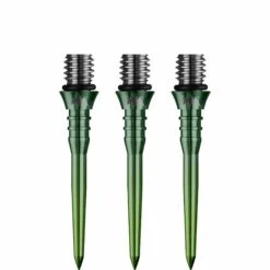 Mission Titan Pro Ti Conversion Points - Grooved - Gradient Green -Dart Shop X2623 1
