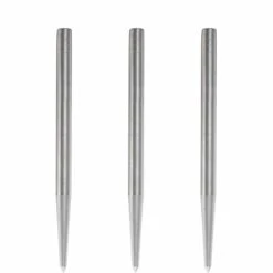 Condor Beak Dart Points - Steel Tip Replacement Points - Without Cut - Smooth - Silver -Dart Shop X2928 Condor Beak Solid 38