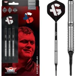 Bulls Adam Gawlas Darts - Soft Tip - 90% Tungsten - E2 - Natural - 20g