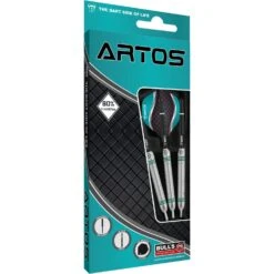 BULL'S Artos AR1 Darts - Steel Tip - 80% Tungsten - Mint Green 5 BULL'S Artos AR1 Darts - Steel Tip - 80% Tungsten - Mint Green -Dart Shop bulls artos darts steel ar1 green 13702 3