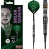 BULL'S Brian Raman Darts - Soft Tip - 90% Tungsten - Black Titanium