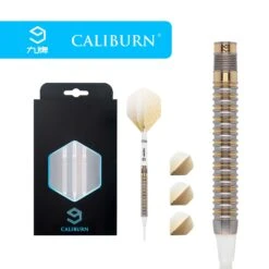 Caliburn Artisan II Darts - Soft Tip - 90% - Gold -Dart Shop caliburn artisan II darts soft tip d7030 6