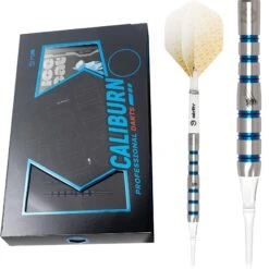 Caliburn Player Darts - Soft Tip - 90% - Blue Ring - Ice Cat