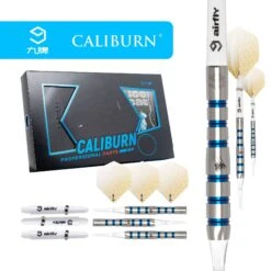 Caliburn Player Darts - Soft Tip - 90% - Blue Ring - Ice Cat -Dart Shop caliburn ice cat darts soft tip d6911 6