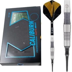 Caliburn Matrix II Darts - Soft Tip - 90% - M2 - Black