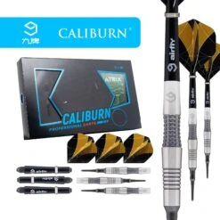 Caliburn Matrix II Darts - Soft Tip - 90% - M2 - Black -Dart Shop caliburn matrix II M2 darts soft tip d6947 6