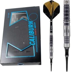 Caliburn Nights Watch Darts - Soft Tip - 95% - N1 - Black