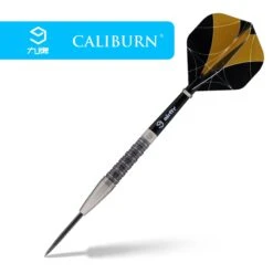 Caliburn Nights Watch Darts - Steel Tip - 95% - N2 - Black -Dart Shop caliburn night watch n2 darts steel tip d6960 2