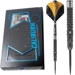 Caliburn Player Darts - Steel Tip - 95% - Black Titanium - Orca