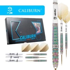 Caliburn Player Darts - Steel Tip - 95% - Rainbow Coating - Raine -Dart Shop caliburn raine darts steel tip d6907 6