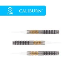 Caliburn Player Darts - Soft Tip - 95% - Black & Gold - Sandy II -Dart Shop caliburn sandy II darts soft tip d6908 4