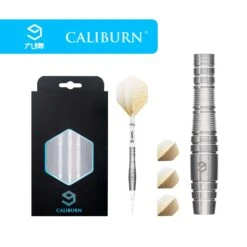 Caliburn Wolf Pack Darts - Soft Tip - 90% - W2 - Natural -Dart Shop caliburn wolfpack 2 darts soft tip d6935 6