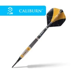 Caliburn Y Darts - Soft Tip - 90% - Black & Gold - 20g -Dart Shop caliburn y black gold darts soft tip d7061 2