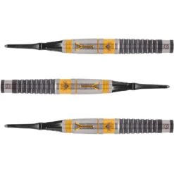 Caliburn Y Darts - Soft Tip - 90% - Black & Gold - 20g -Dart Shop caliburn y black gold darts soft tip d7061 5