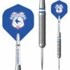 Cardiff City FC - Official Licensed - Steel Tip Darts - Brass - 22g