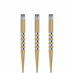 Dart Spare Points - Original CD Grip Points - MK2 - Gold -Dart Shop cd grip points gold mk2 sm 1