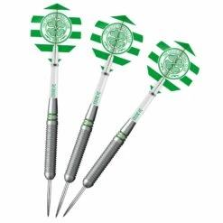 Celtic FC Darts - Steel Tip Brass - Official Licensed - Celtic - 22g -Dart Shop celtic fc darts brass full D1413 5