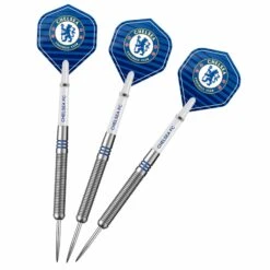 Chelsea Football Darts - Steel Tip Tungsten - Official Licensed - Chelsea FC - 24g -Dart Shop chelsea fc darts tungsten steel tip 5