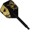 *Condor AXE Dart Flights - Devon Petersen - Small - African Warrior - Inspiration 3 - Black