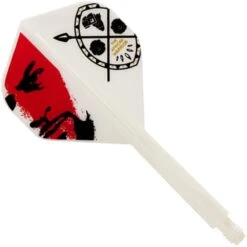 Condor AXE Dart Flights - Devon Petersen - Standard - African Warrior - Inspiration 3 - White