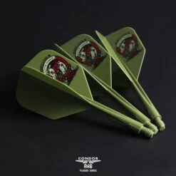 *Condor AXE Dart Flights - Get Luck - Horseshoe - Small - Olive Green 12 *Condor AXE Dart Flights - Get Luck - Horseshoe - Small - Olive Green -Dart Shop condor axe get luck green cn475 6
