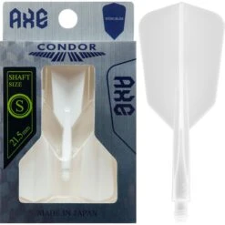 Condor AXE Dart Flights - Slim - Wing - White -Dart Shop condor axe slim wing white short 1 e1491c60 29ea 49df b733 683fc2a7e9c3