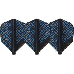 Cosmo Fit Flight - Shape - Black Or White - Renaissance 14 Cosmo Fit Flight - Shape - Black Or White - Renaissance -Dart Shop cosmo darts renaissance a ff shape blue 3