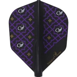 Cosmo Fit Flight - Shape - Black Or White - Renaissance 11 Cosmo Fit Flight - Shape - Black Or White - Renaissance -Dart Shop cosmo darts renaissance b ff shape purple 1