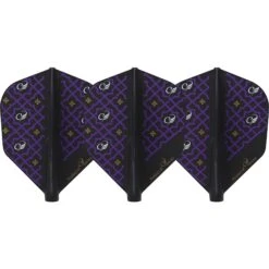 Cosmo Fit Flight - Shape - Black Or White - Renaissance 15 Cosmo Fit Flight - Shape - Black Or White - Renaissance -Dart Shop cosmo darts renaissance b ff shape purple 3