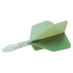 Cuesoul Rost T19 Integrated Dart Shaft And Flights - Big Wing - Clear With Green Flight 16 Cuesoul Rost T19 Integrated Dart Shaft And Flights - Big Wing - Clear With Green Flight -Dart Shop cuesoul rost t19 clear green short 2