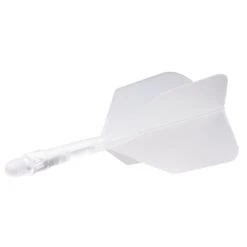 Cuesoul Rost T19 Integrated Dart Shaft And Flights - Big Wing - Clear With Clear Flight -Dart Shop cuesoul rost t19 clear transparent short 2