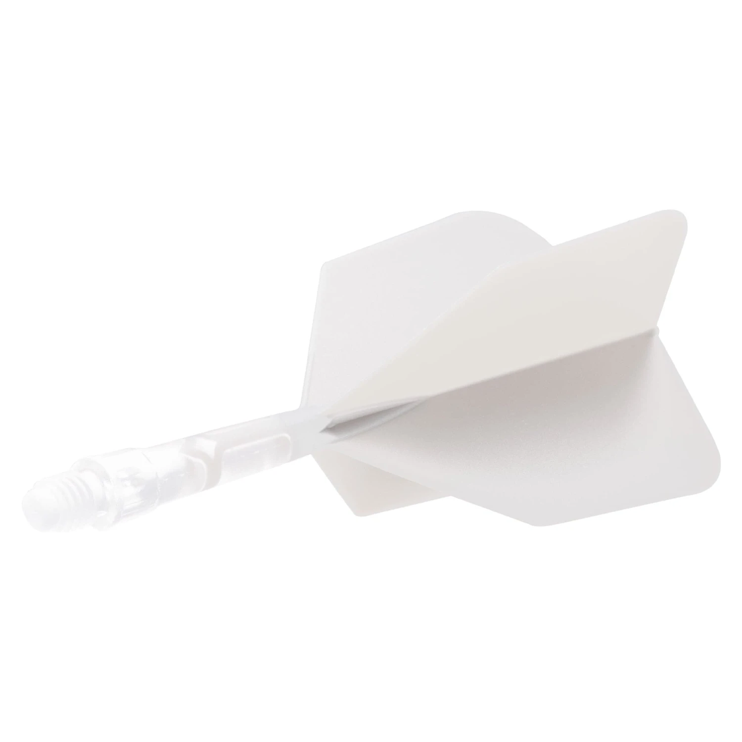 *Cuesoul Rost T19 Integrated Dart Shaft And Flights - Big Wing - Clear With White Flight 8 *Cuesoul Rost T19 Integrated Dart Shaft And Flights - Big Wing - Clear With White Flight - Image 8