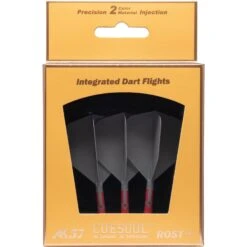 Cuesoul Rost T19 Integrated Dart Shaft And Flights - Big Wing - Red With Grey Flight -Dart Shop cuesoul rost t19 red grey pack 1 be255eff b258 400d 8948 b98007804729