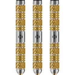 Harrows Atlantis Darts - Steel Tip - 95% - Anniversary Edition - Gold Titanium -Dart Shop harrows atlantis darts anniversary steel 3