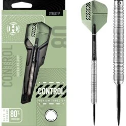 Harrows Control Parallel Darts - Steel Tip - 80% - Ringed