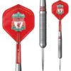 Liverpool FC Darts - Steel Tip Brass - Official Licensed - LFC - 22g