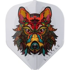 *L-Style - EZ L-Flights - Integrated Champagne Ring - L1EZ - Almudena V1 -Dart Shop lstyle ez flights almudena v1 white ls763 1