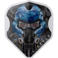 L-Style - EZ L-Flights - Integrated Champagne Ring - L1EZ - Berry Van Peer V4 - Clear White -Dart Shop lstyle ez flights berry van peer v4 blue ls766 1