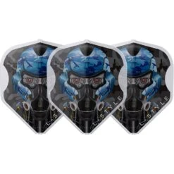 L-Style - EZ L-Flights - Integrated Champagne Ring - L1EZ - Berry Van Peer V4 - Clear White -Dart Shop lstyle ez flights berry van peer v4 blue ls766 3