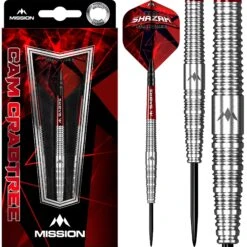 Mission Cam Crabtree Darts - Steel Tip - 95% - Natural -Dart Shop mission cam crabtree steel tip darts 1