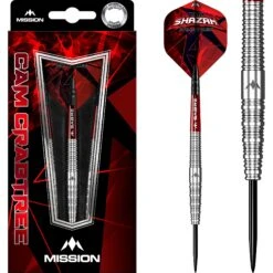 Mission Cam Crabtree Darts - Steel Tip - 95% - Natural