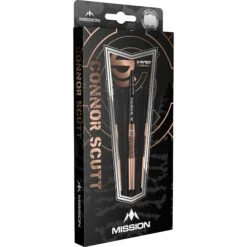 Mission Connor Scutt V2 - Soft Tip - 90% - Bronze PVD - Sniper -Dart Shop mission connor scutt soft tip darts v2 bronze 5