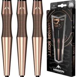 Mission Connor Scutt V2 - Steel Tip - 90% - Bronze PVD - Sniper 8 Mission Connor Scutt V2 - Steel Tip - 90% - Bronze PVD - Sniper -Dart Shop mission connor scutt steel tip darts v2 bronze 6