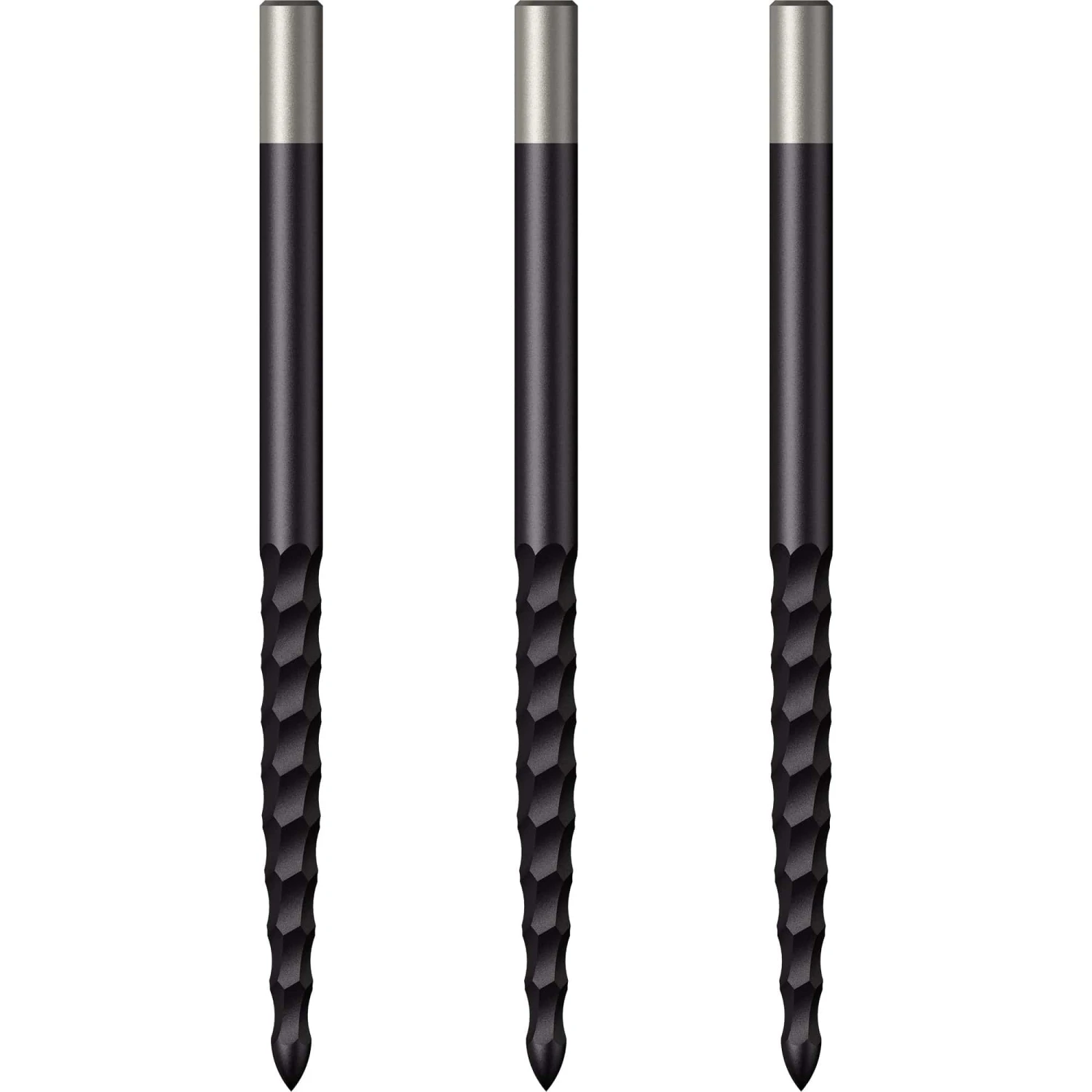 *Mission Lunar FS Dart Points - Spare Points - Rough Cut - Black 2 *Mission Lunar FS Dart Points - Spare Points - Rough Cut - Black - Image 2