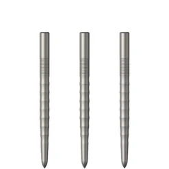 Mission Ripple Dart Points - Steel Tip Replacement Points - Silver -Dart Shop mission ripple dart points silver 32mm 3