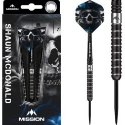 Mission Shaun McDonald Darts - Steel Tip - 95% - Black PVD